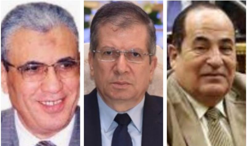 اللواء محمد درويش وسامى عبد عبد الهادى وعادل عبد الفضيل