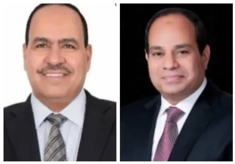 الرئيس السيسى والنائب أحمد قورة