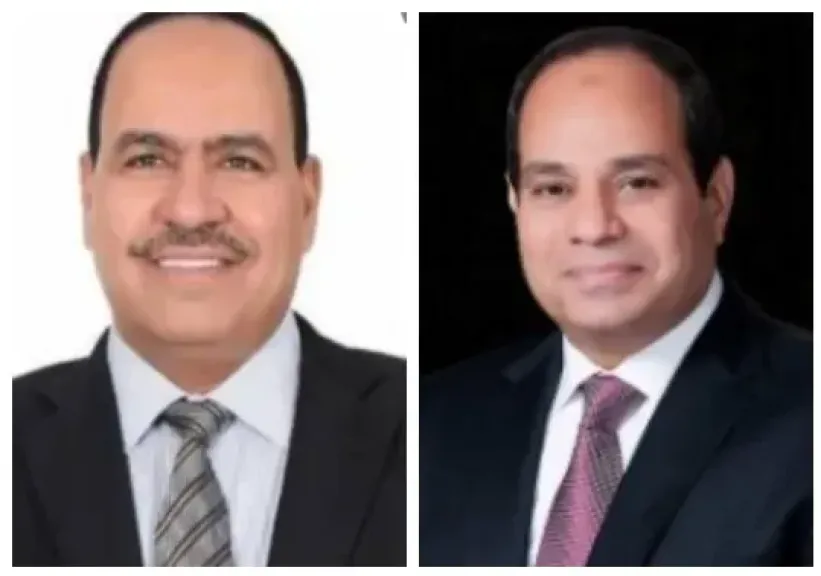 الرئيس السيسى والنائب أحمد قورة