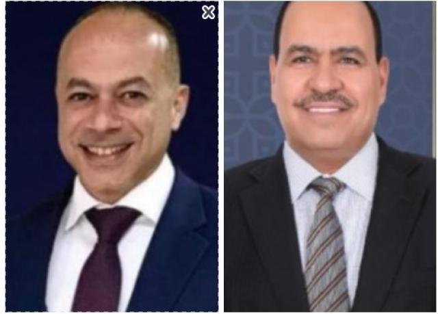 النائب احمد قورة والمنتج تامر مرسى
