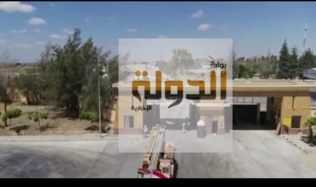 صورة ارشيفية بدخول المعدات الهندسية للقطاع غزة 