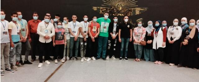 النائب محمد تيسير وابناءدائرتة بمتحف الحضارة