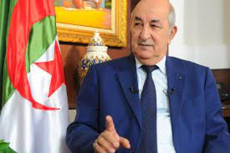 الرئيس الجزائرى عبد المجيد تبون