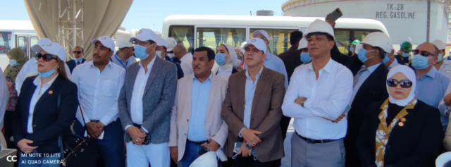 خلال زيارة اعضاء لجنة الطاقة