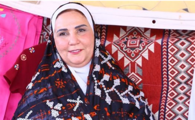 نفين القباح وزيرة التضامن