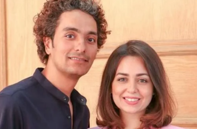 هبه مجدي وزوجها 
