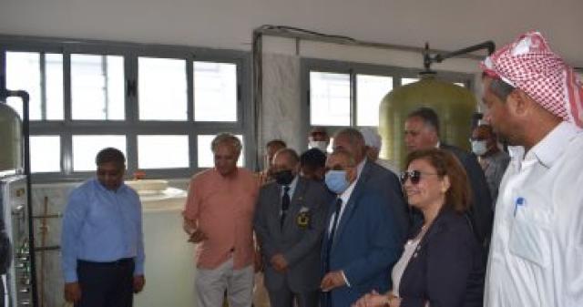 محطة تحلية مياة الابار بمطروح 