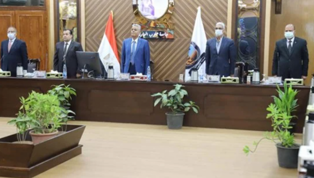 اجتماع مجلس جامعة جنوب الوادي