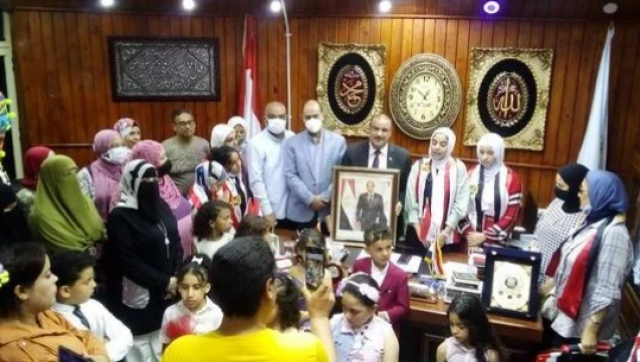 احتفال تعليم مطروح بذكرى 30 يونية