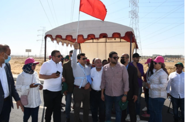 ماراثون دراجات العاصمة الإدارية