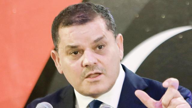 رئيس حكومة الوحدة الليبية عبد الحميد الدبيبة