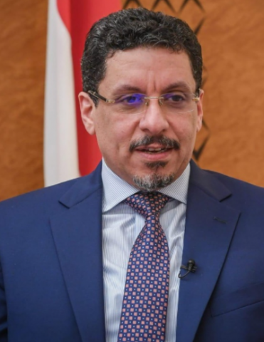 وزير الخارجية اليمني الدكتور أحمد عوض بن مبارك
