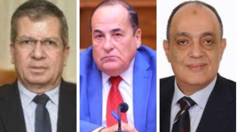  النائب  كمال مرعىواللواء محمد درويش والاستاذ سامى عبد الهادى