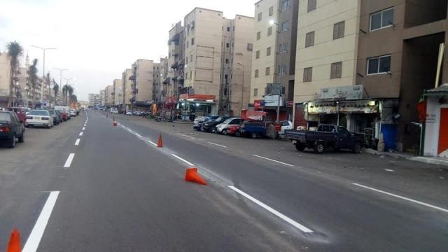 أعمال تخطيط شارع عبد الرحمن شكرى