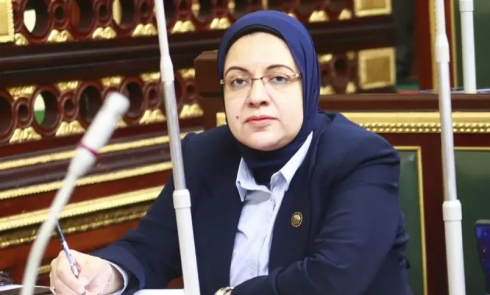 النائبة ريهام عبد النبي 