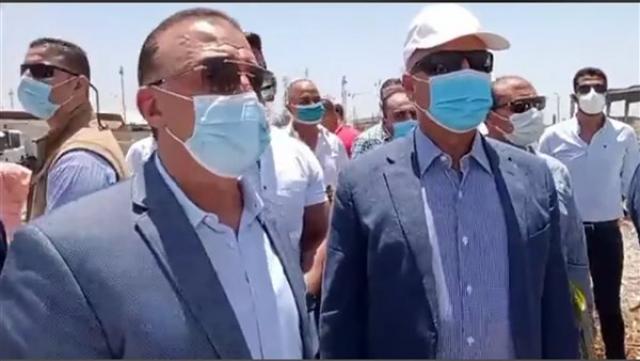 كامل الوزير ومحافظ الإسكندرية