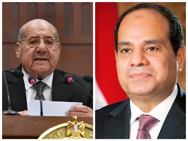 الرئيس السيسى -رئيس مجلس الشيوخ