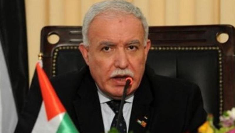 وزير الخارجية الفلسطيني، رياض المالكي