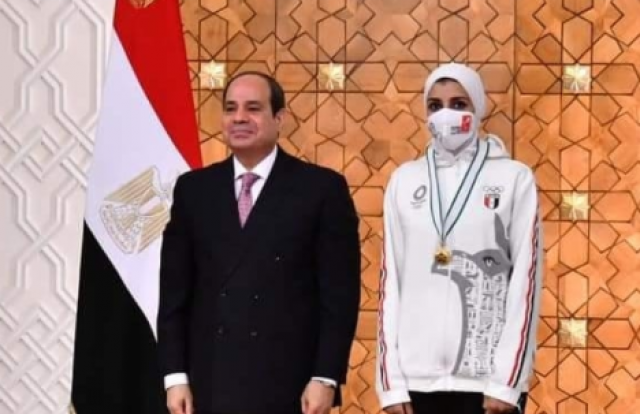 الرئيس عبد الفتاح السيسى - جيانا فاروق