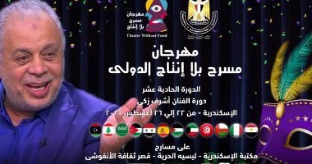  مهرجان مسرح بلا إنتاج الدولي