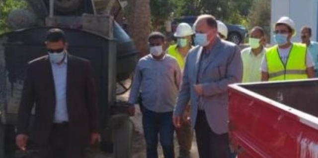 جولة تفقدية لمحافظ أسيوط