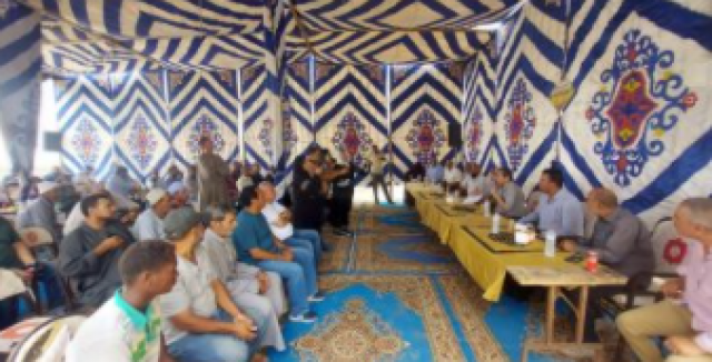 جانب من لقاء المزارعين بشرق بورسعيد