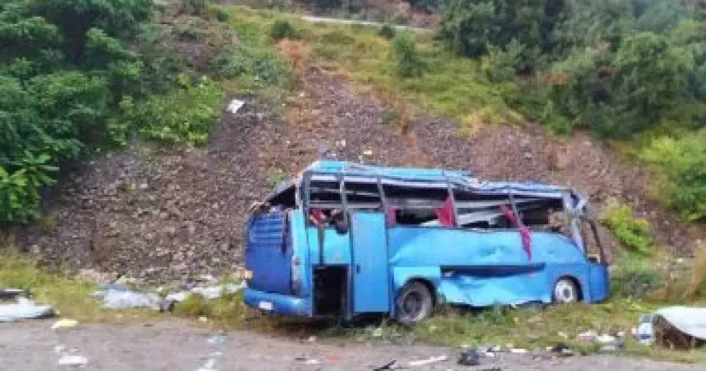 حادث حافلة