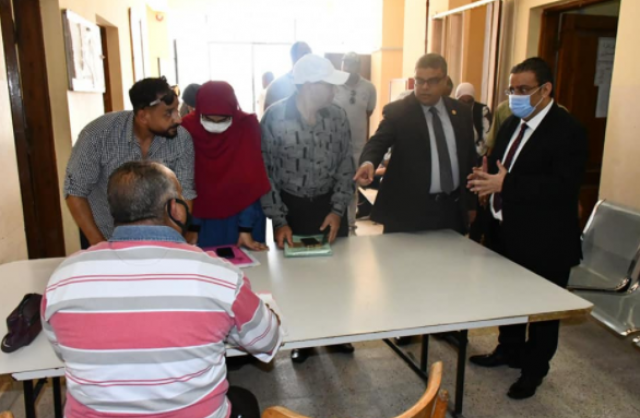 جانب من استقبال الطلاب