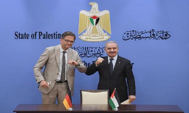 اتفاق فلسطيني ألماني 