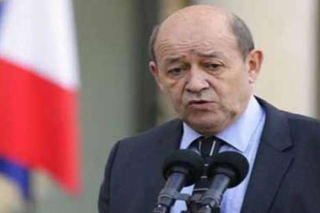  وزير الخارجية الفرنسي جان إيف لودريان