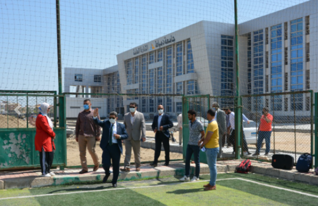 رئيس جامعة دمياط يفتتح أول أنشطة نادي اليونسكو والجوالة