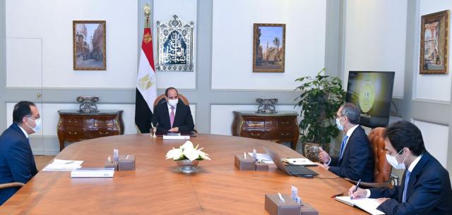 اجتماع الرئيس عبد الفتاح السيسي