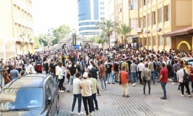 اعتداءات مليشيا حماس علي جامعة الازهر 