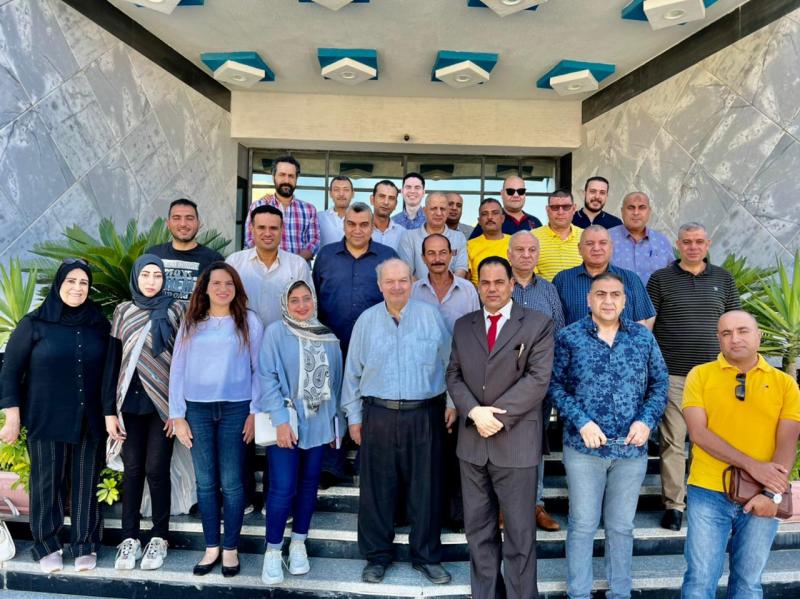 جانب من حضور الدورة التدريبية  للصحفيين بمحافظات الدلتا
