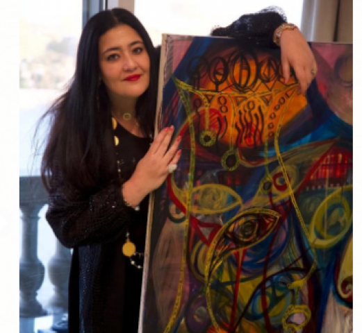 الفنانة شاليمار شربتلي