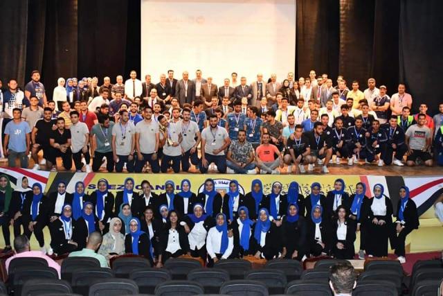  ختام بطولة الجامعات الأولى للكرة الخماسية