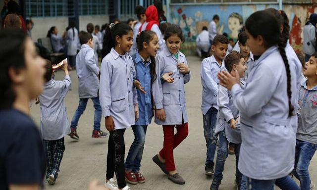 أطفال المدارس بلبنان 