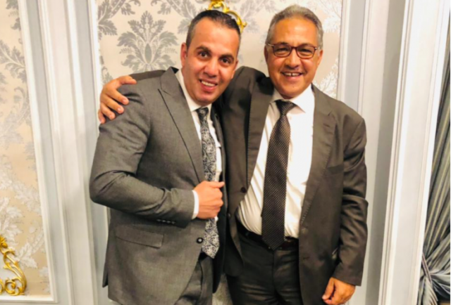 النائب احمد السجيني والنائب محمد رضا