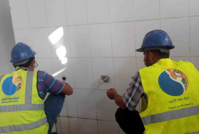 تركيب القطع الموفرة بجميع مقرات الشركة 