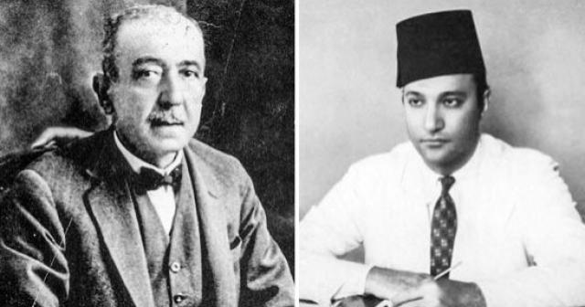 محمد عبد الوهاب وأحمد شوقى