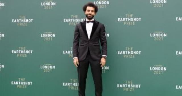 محمد صلاح خلال حضوره الحفل