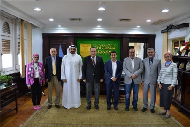 رئيس جامعة الإسكندرية