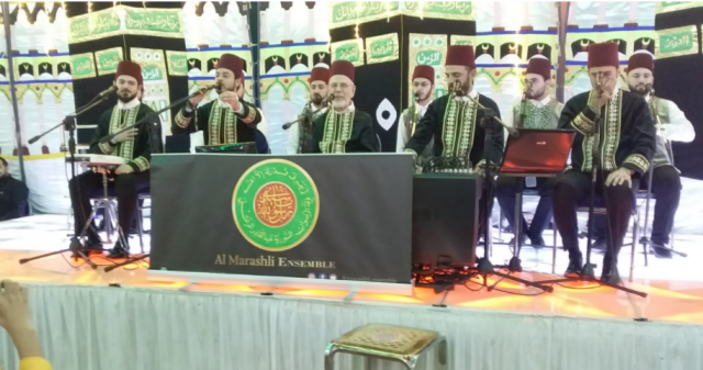 جانب من الإحتفال بذكرى المولد النبوى