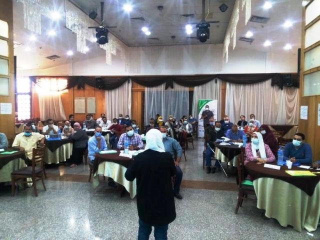 ورشة عمل لتنفيذ لإدارة المخلفات الصلبة