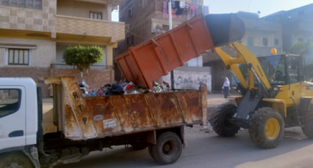 حملات نظافة بمدينة بيلا بكفر الشيخ