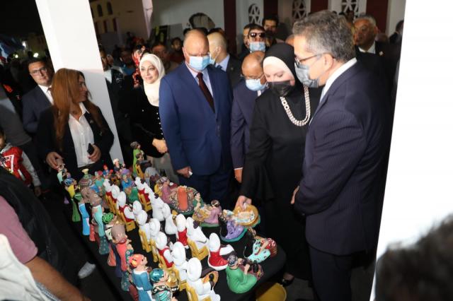 افتتاح قرية الفواخير بالفسطاط 