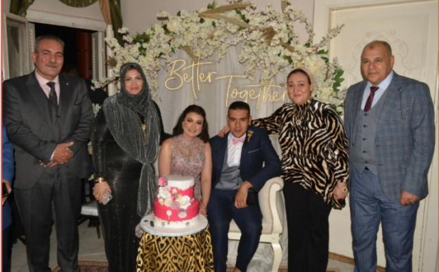 الإعلامية أميره طه عبدالرحمن حجاج والملازم اول محمدعماد شاهين