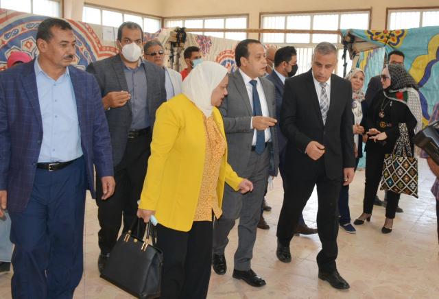 قافلة توعوية لأهالى حى الجمرك لترشيد الاستهلاك