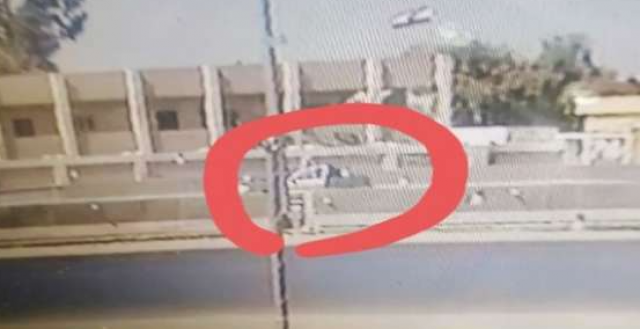  لحظة اختطاف سائق بنها