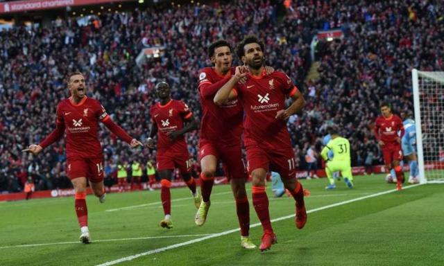 محمد صلاح ليفربول مانشستر سيتي